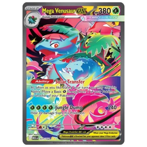 Mega Venusaur ex - 177/132 - Mega Evolution